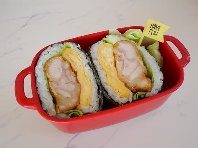 おにぎらず～特から～の完成写真