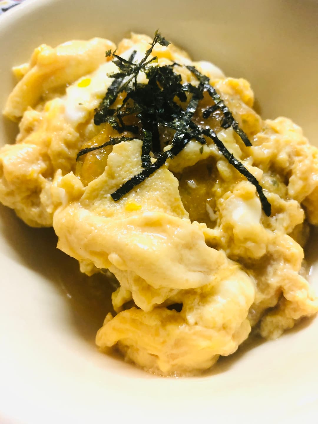 れんこんふんわり卵とじの完成写真