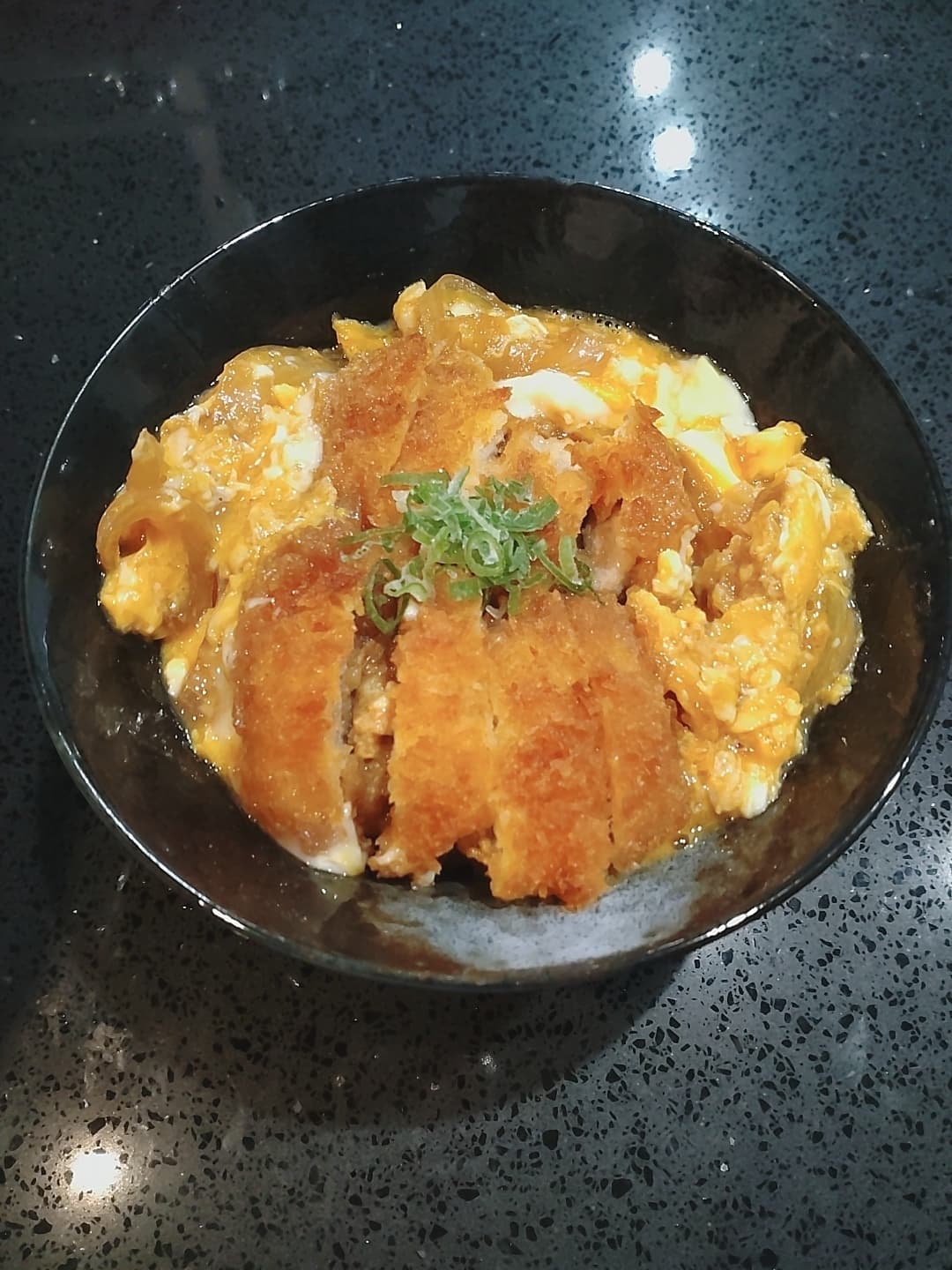 ヒレかつ丼の完成写真