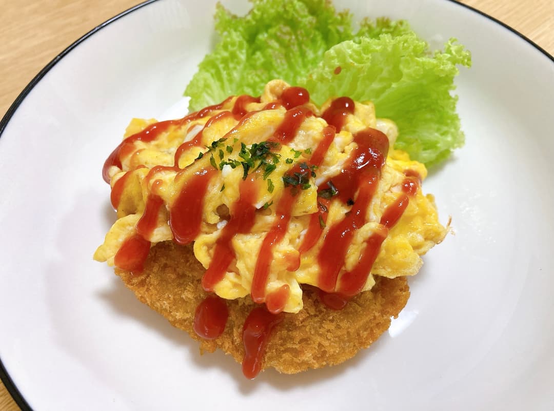 オムコロッケの完成写真