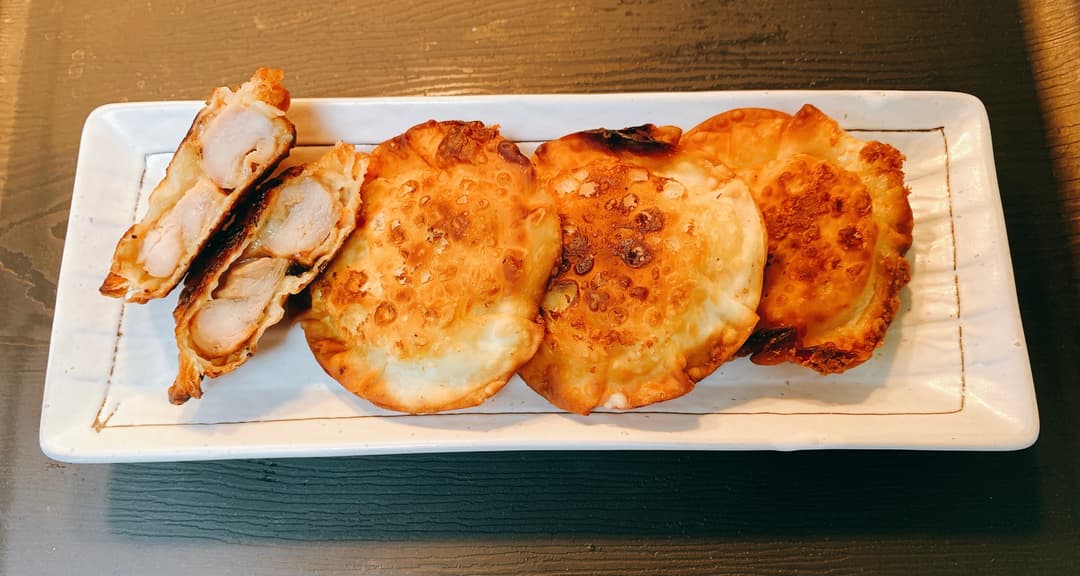 焼鳥ポテチーズ餃子の完成写真