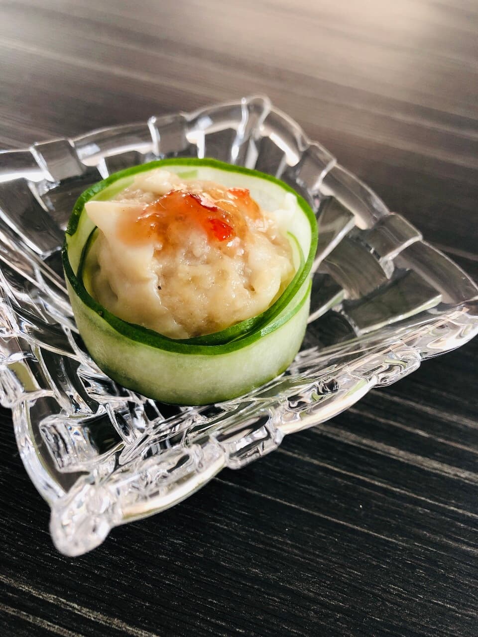 おもてなし中華◎四川焼売のきゅうり巻きの完成写真