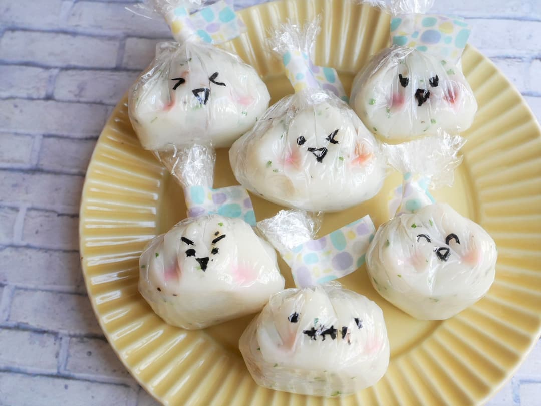 ラッピングポテトハムカツの完成写真
