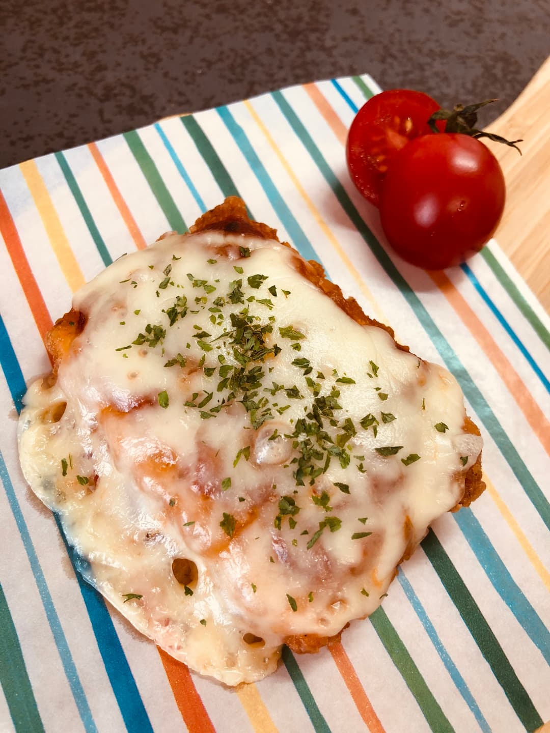 チキチキピザの完成写真