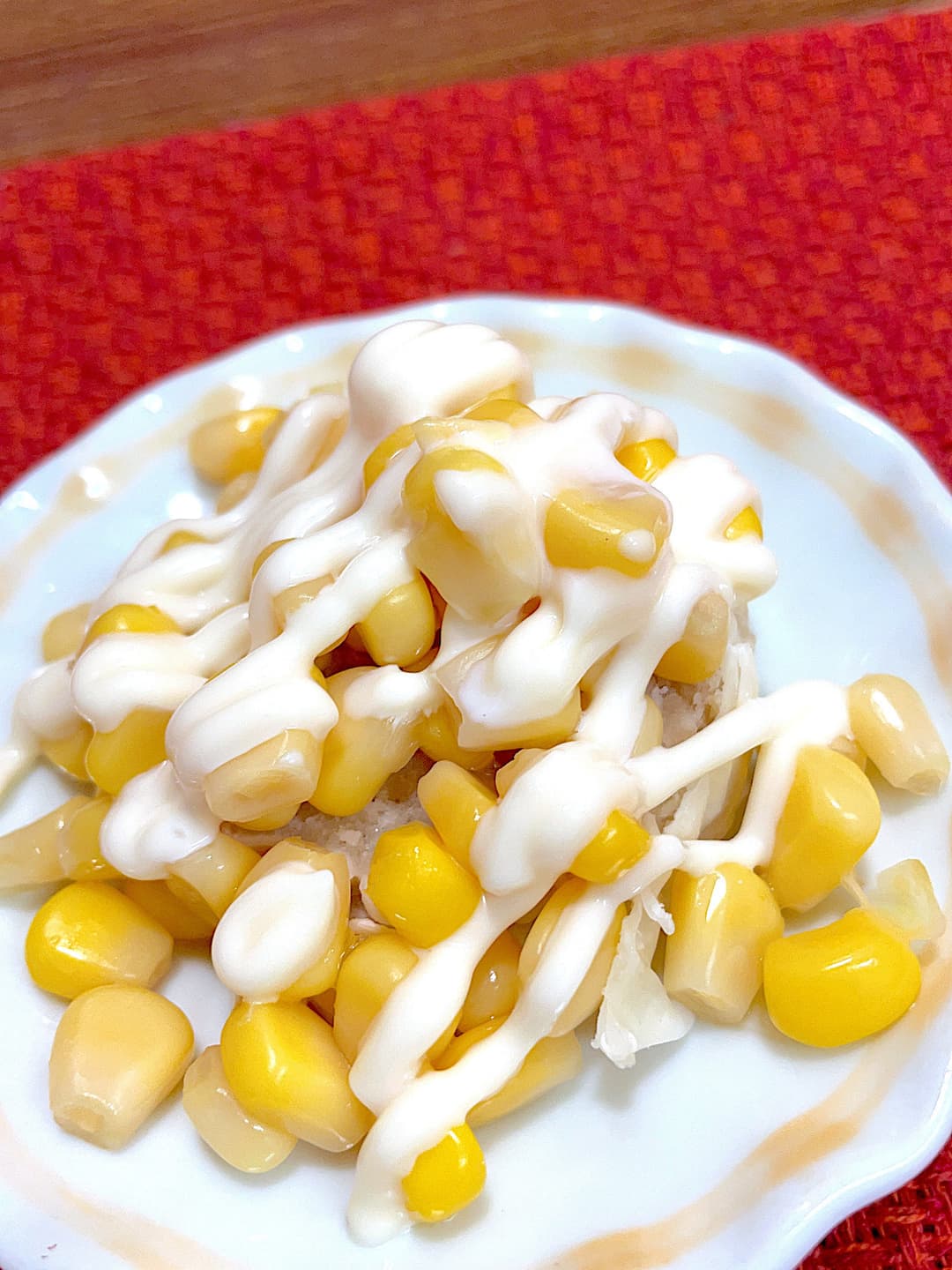 コーンマヨの四川焼売の完成写真