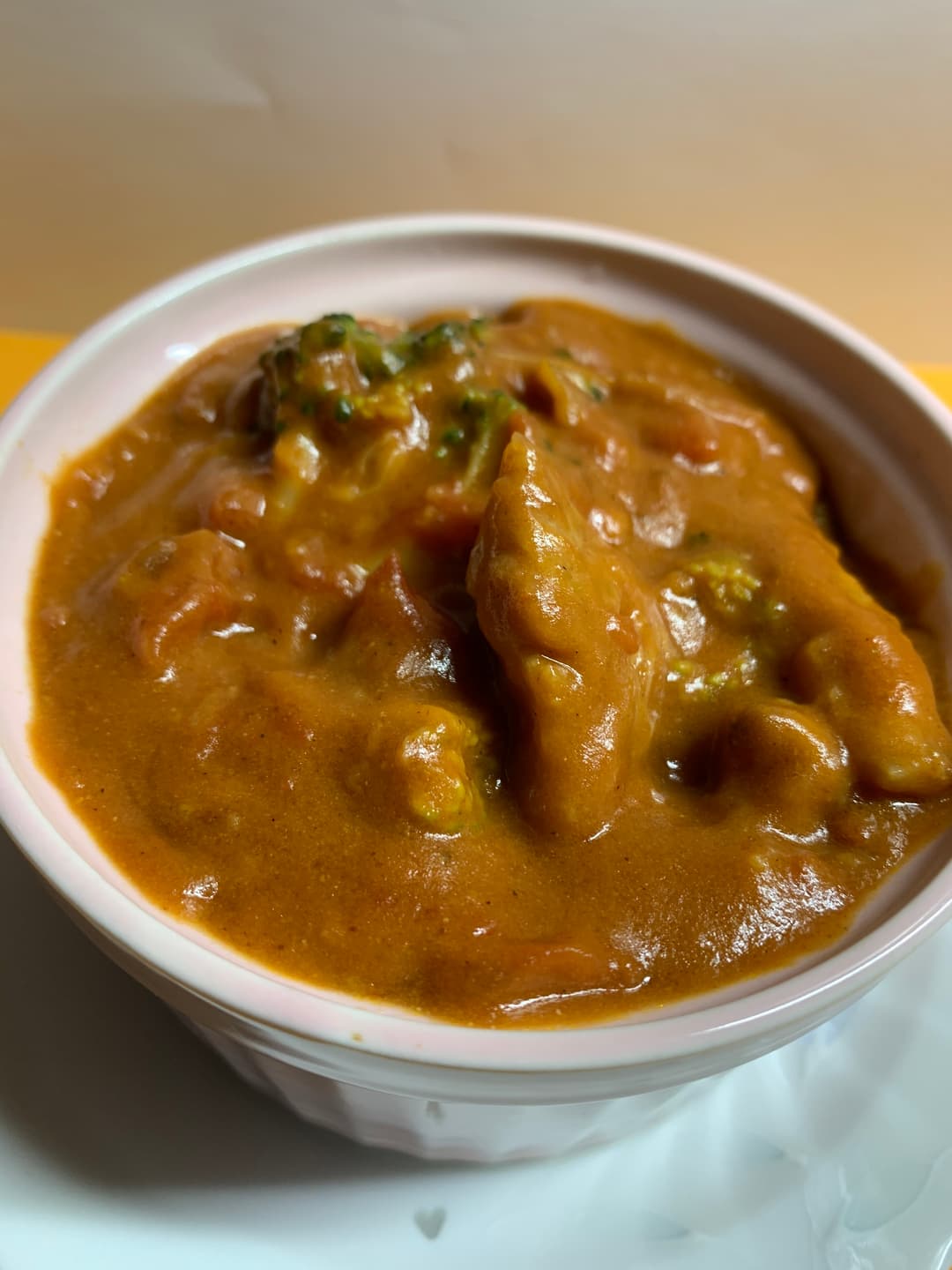 ガリバターチキンカレーの完成写真