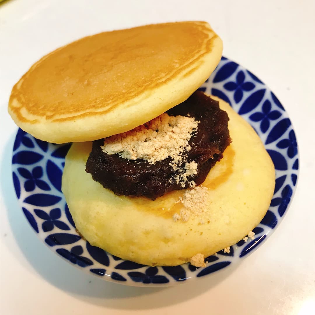 ポケモンホットケーキどらやき風の完成写真