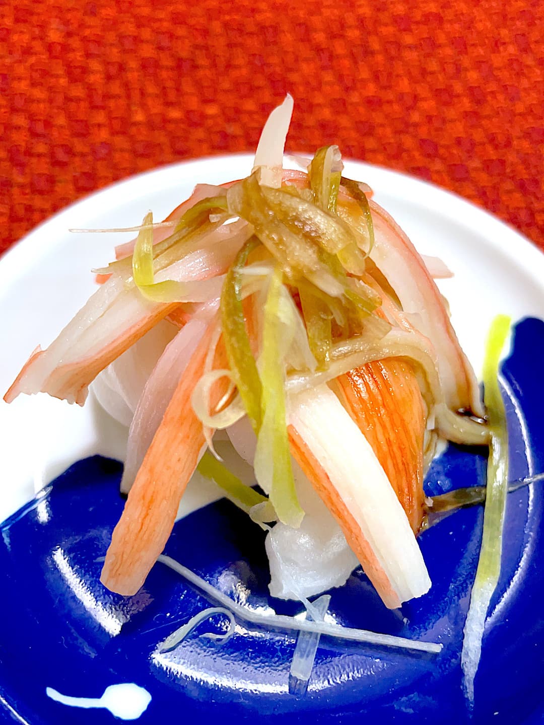 海老蒸し餃子のかに焼売風の完成写真