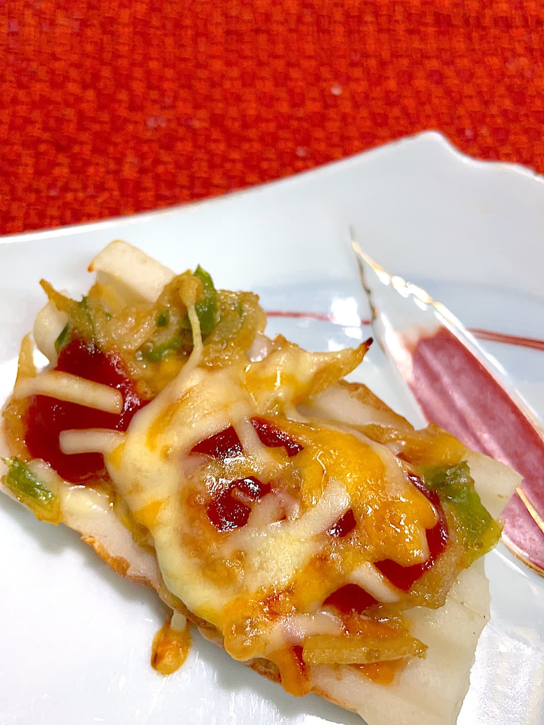 ちくわの青椒肉絲焼きの完成写真