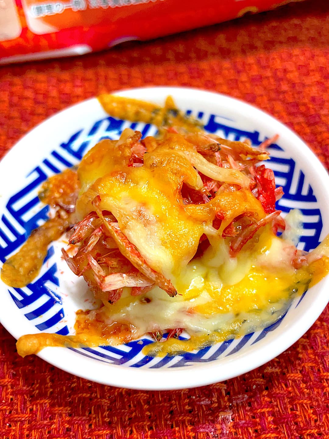 麻婆えびチーズの完成写真