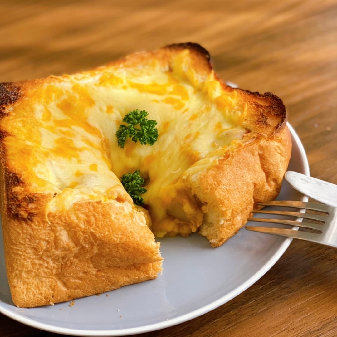 カレーパングラタンの完成写真
