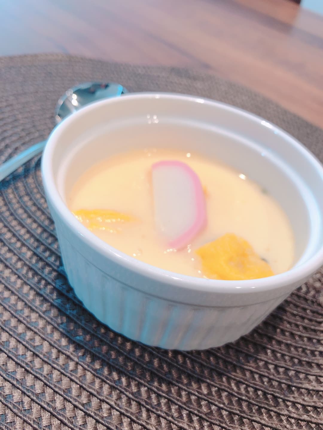 ふっくらオムレツの簡単レンジで茶碗蒸しの完成写真