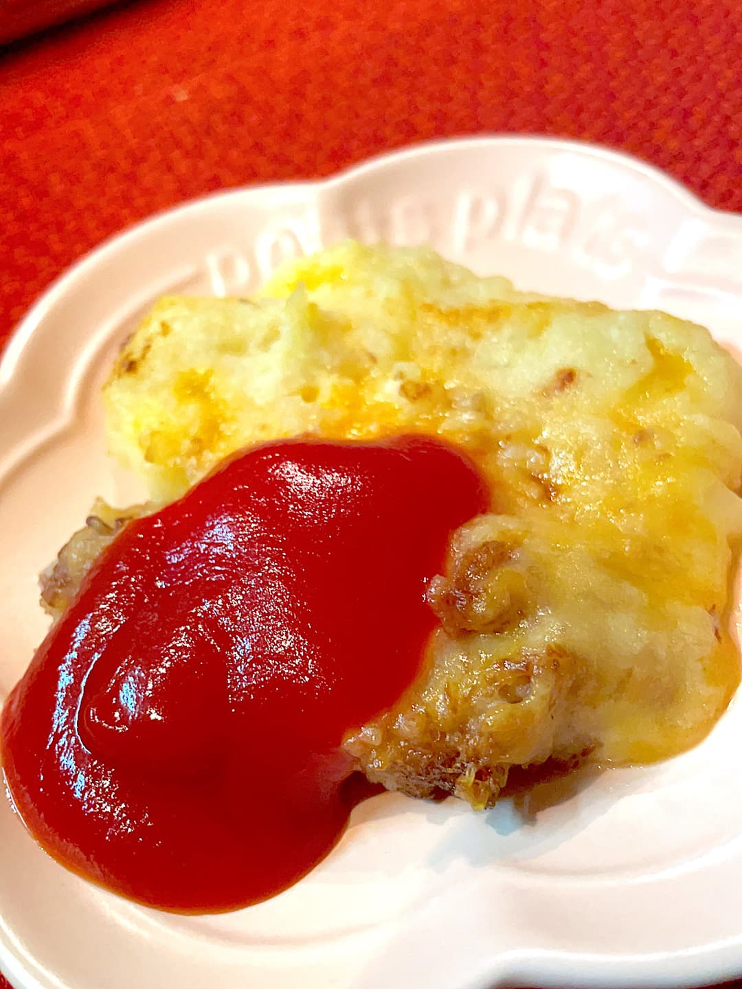牛めしポテトのチーズ焼きの完成写真