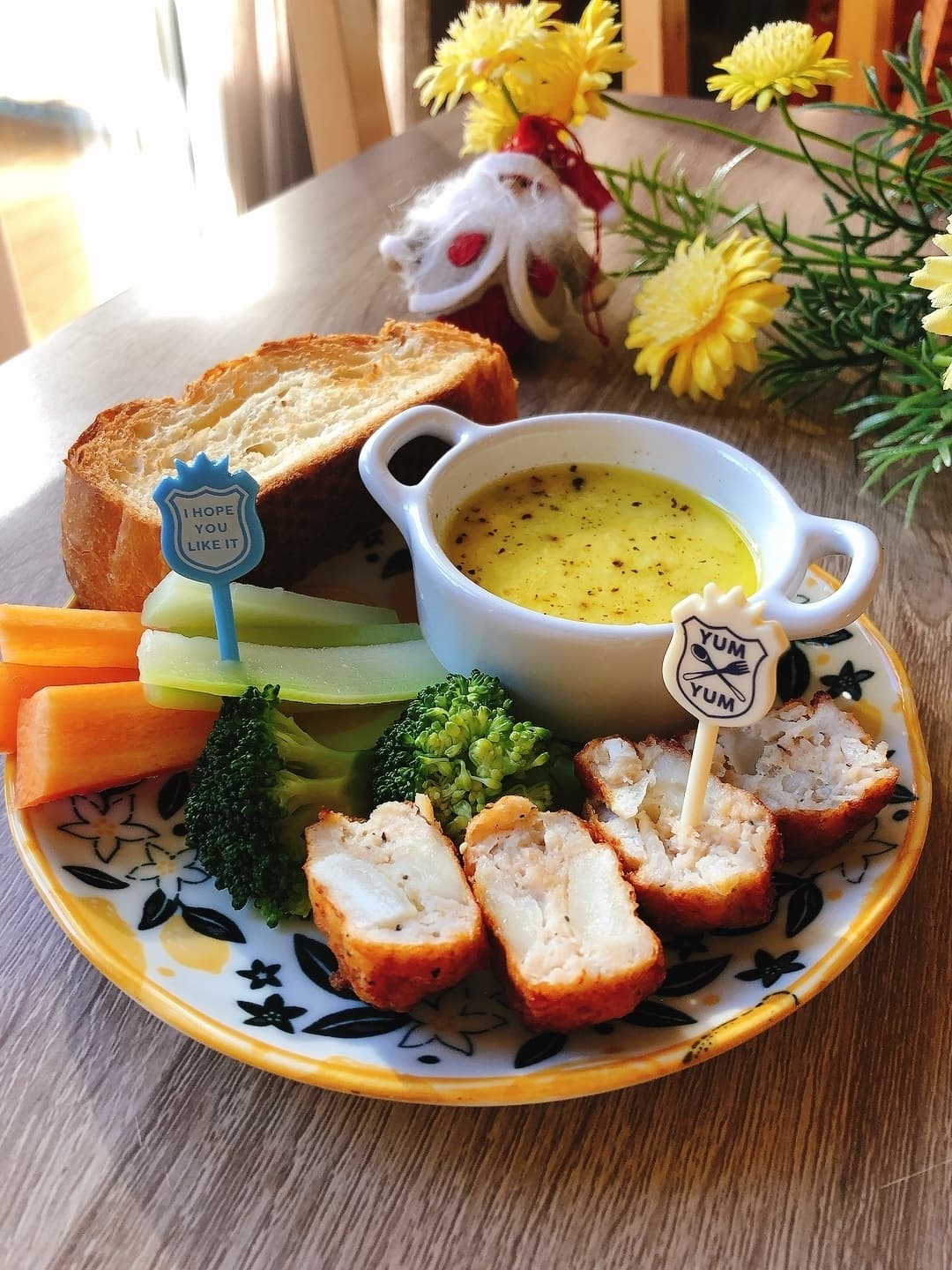チキチキポテトのバーニャカウダの完成写真