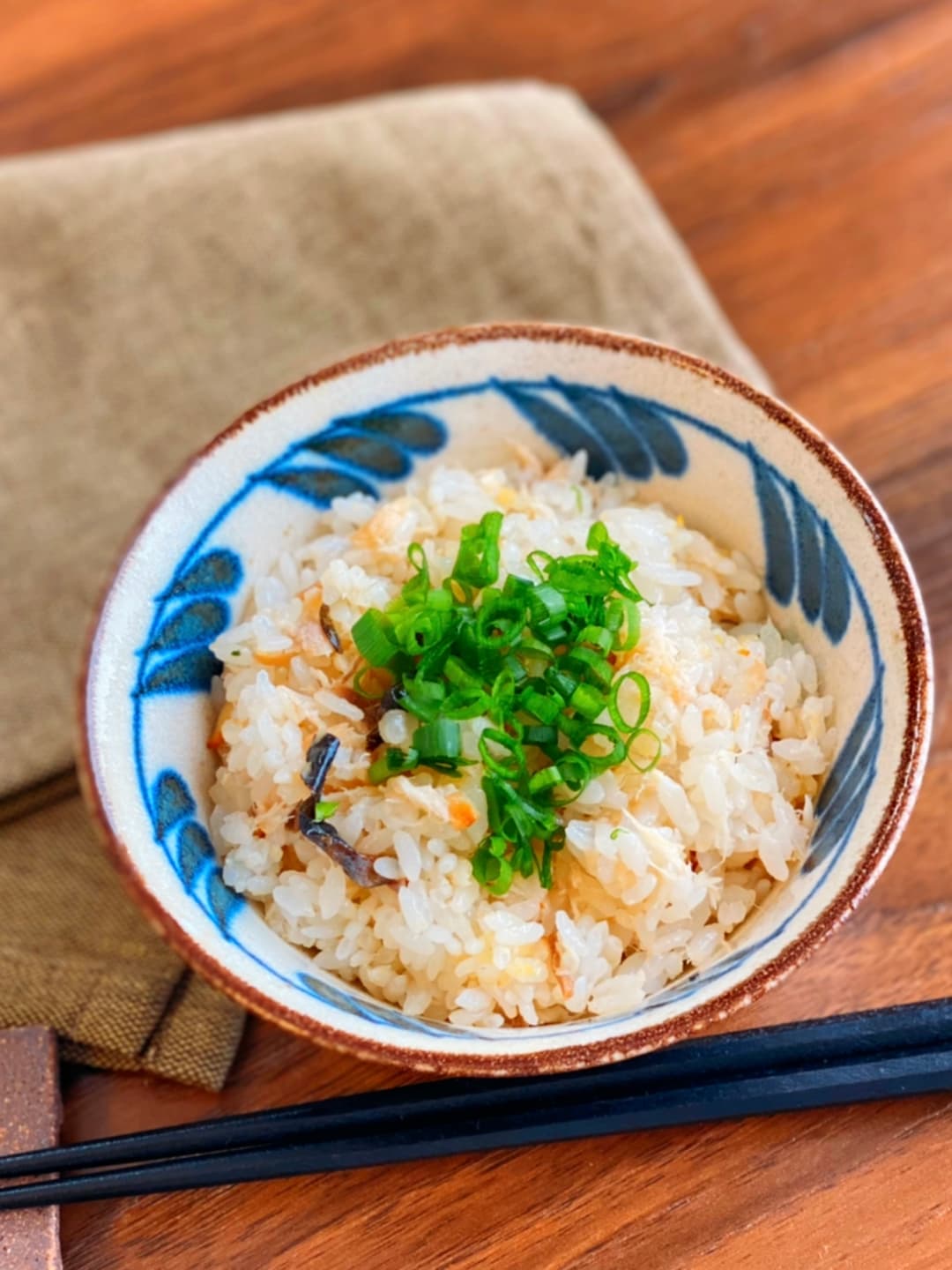 さばの味噌バタごはんの完成写真
