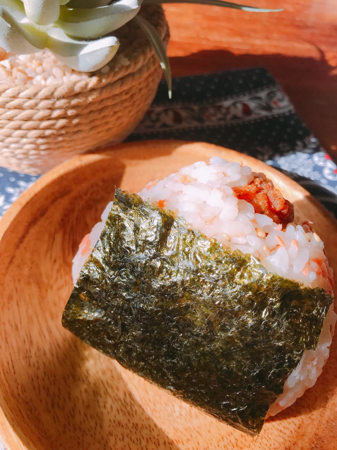 がっつり!からあげおにぎりの完成写真