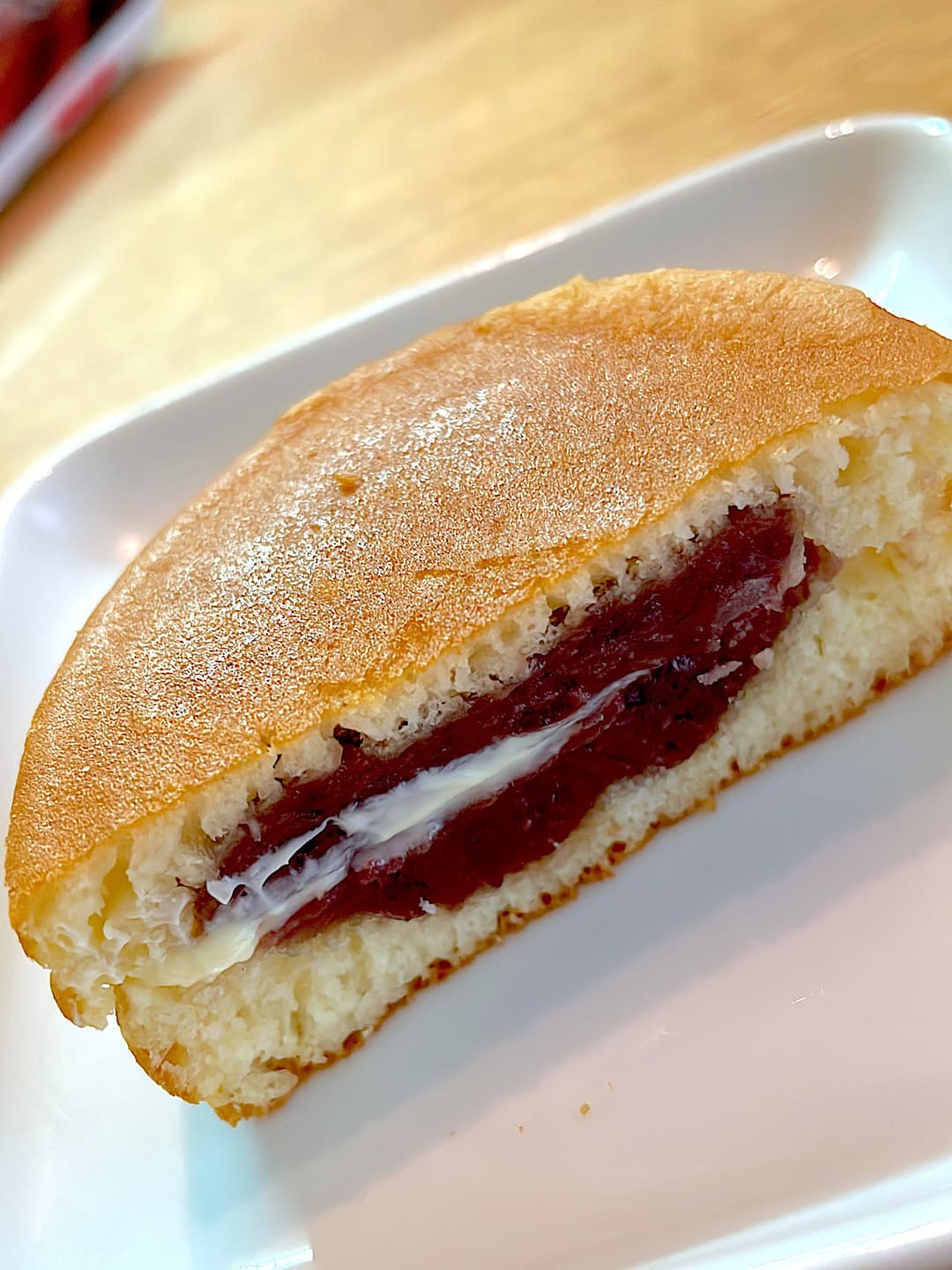 あんバター今川焼の完成写真