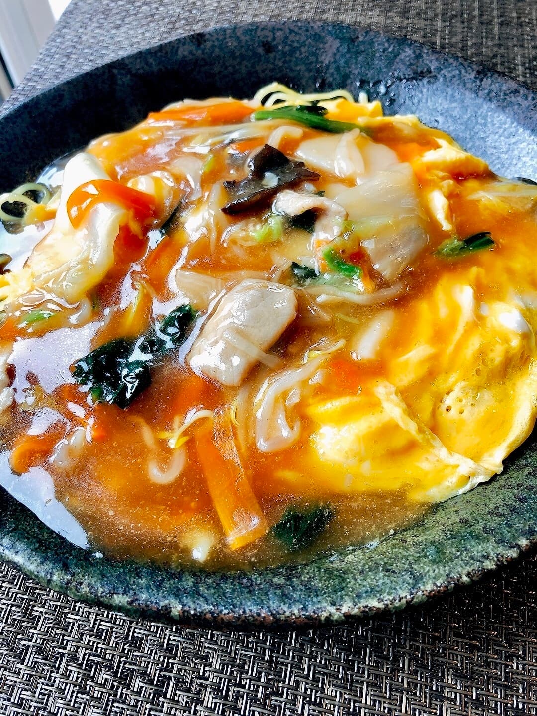 あんかけ卵焼きそばの完成写真