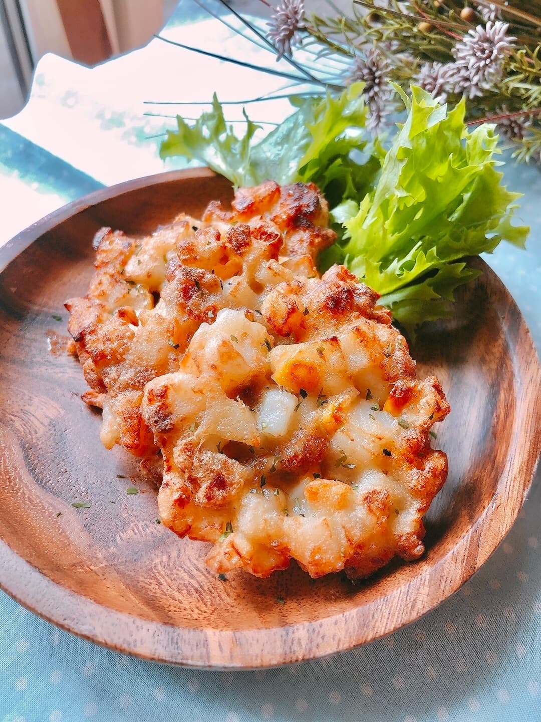 鶏つくねとじゃがいものコロコロ揚げの完成写真