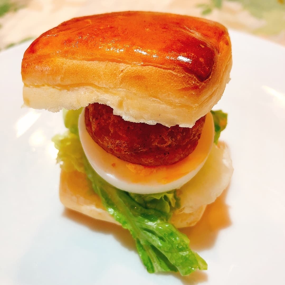 えびマヨバーガーの完成写真