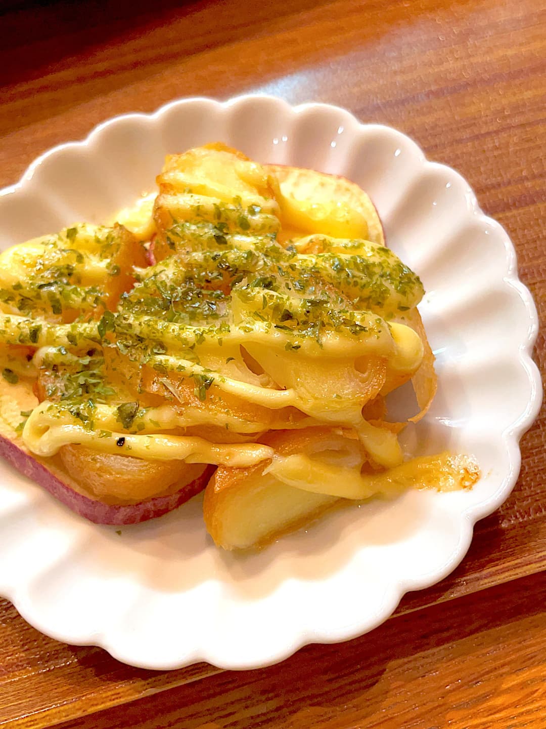さつまいもチーズ焼きの完成写真