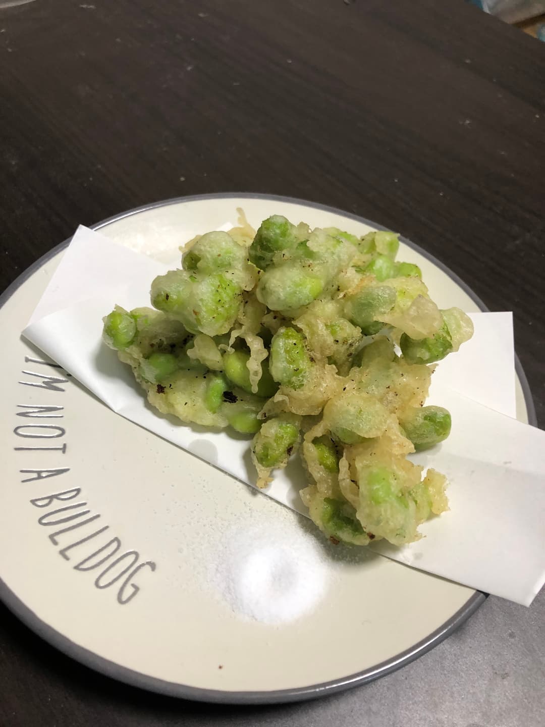 枝豆の天ぷらの完成写真