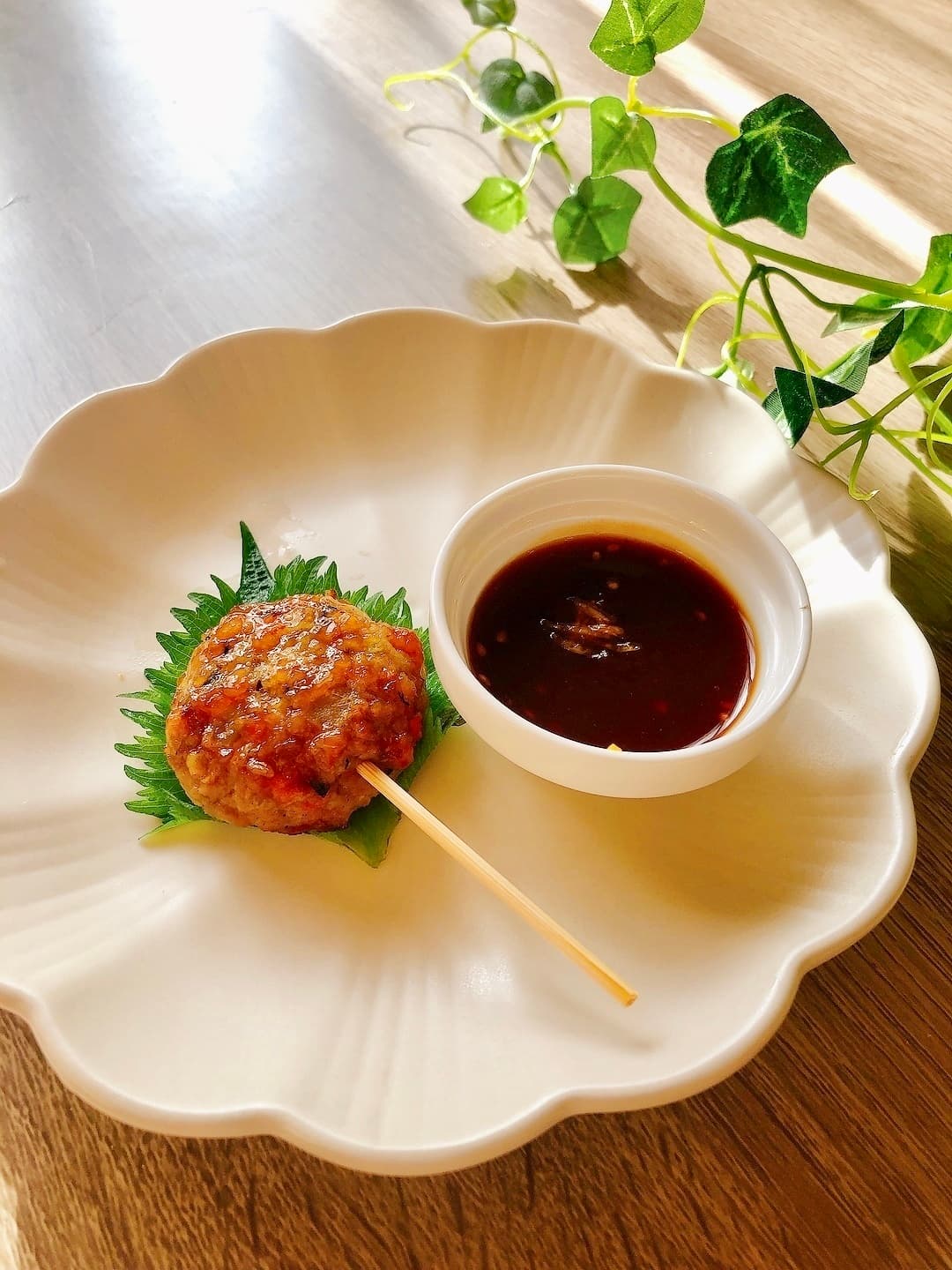 豆腐ハンバーグの味噌田楽の完成写真