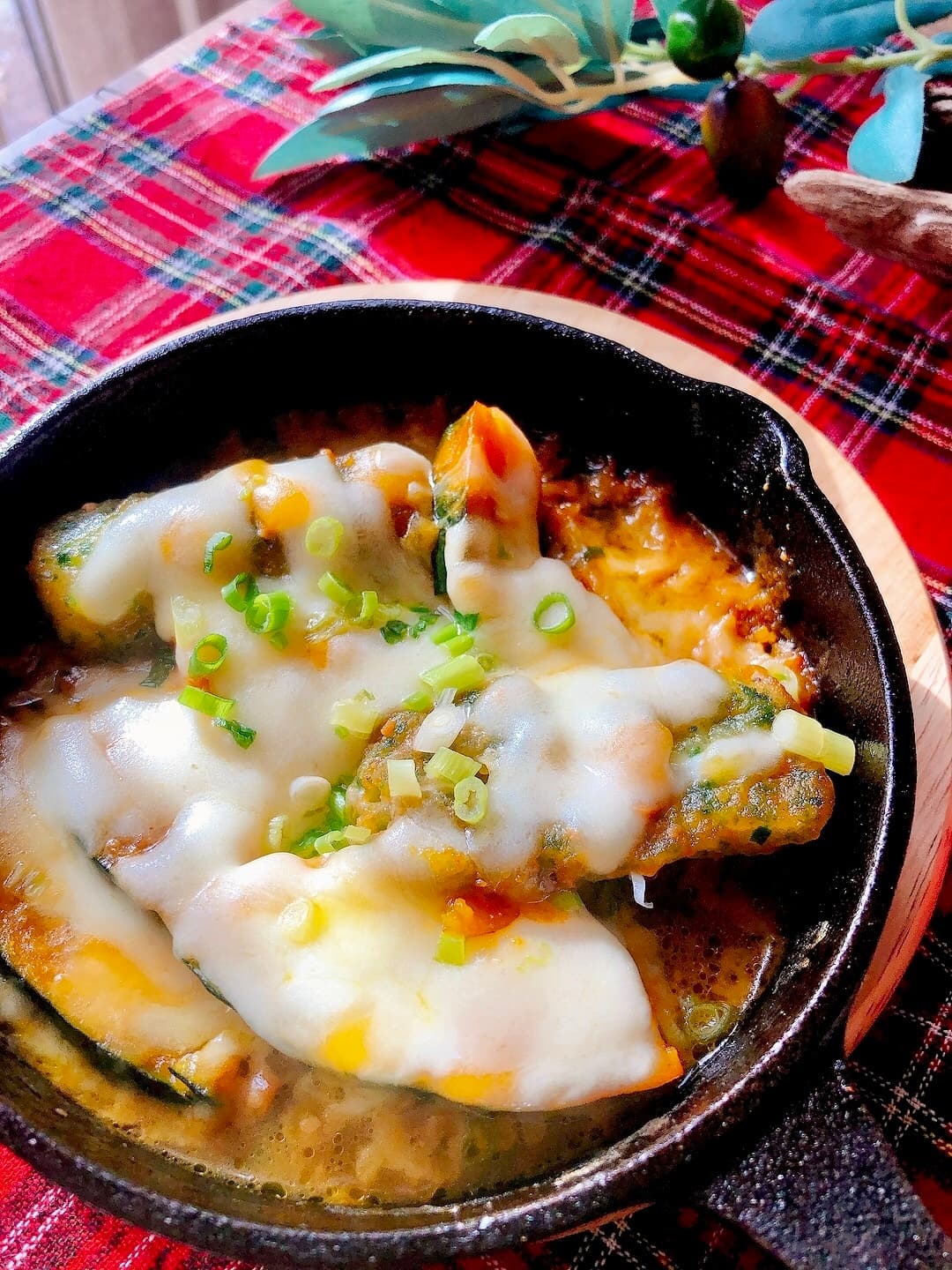 ちくわとかぼちゃのコク旨チーズ焼の完成写真
