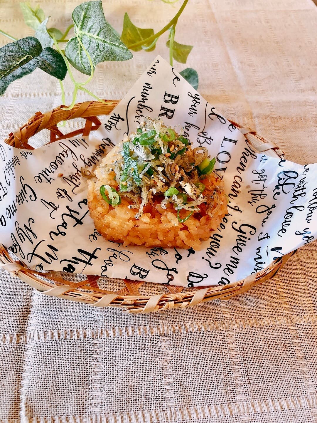 牛めしのちりめんネギのせの完成写真