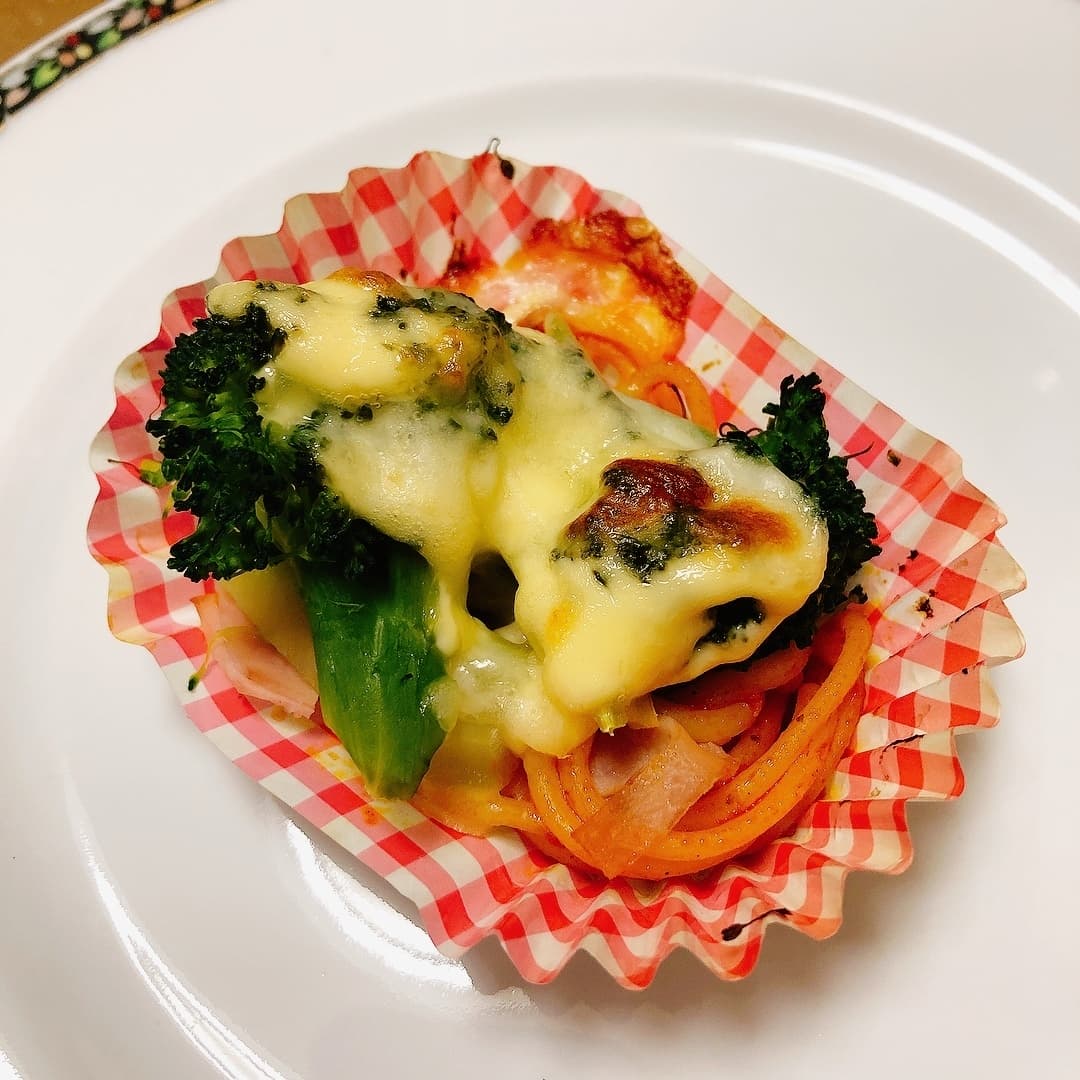 ブロッコリーのチーズ焼きの完成写真