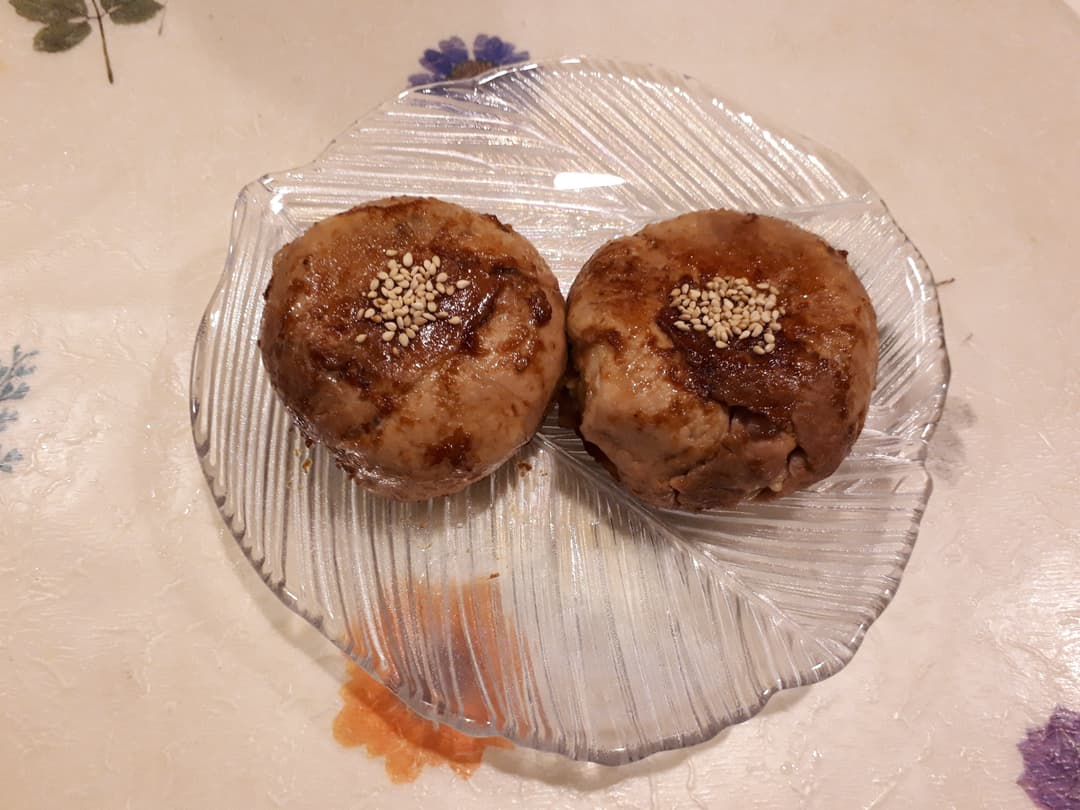 麺屋のがっつり焼き肉飯の完成写真