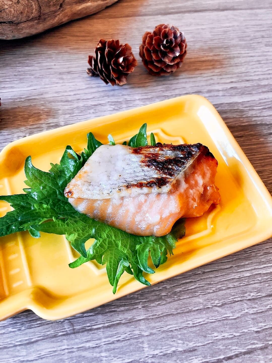 鮭の塩麹焼の完成写真