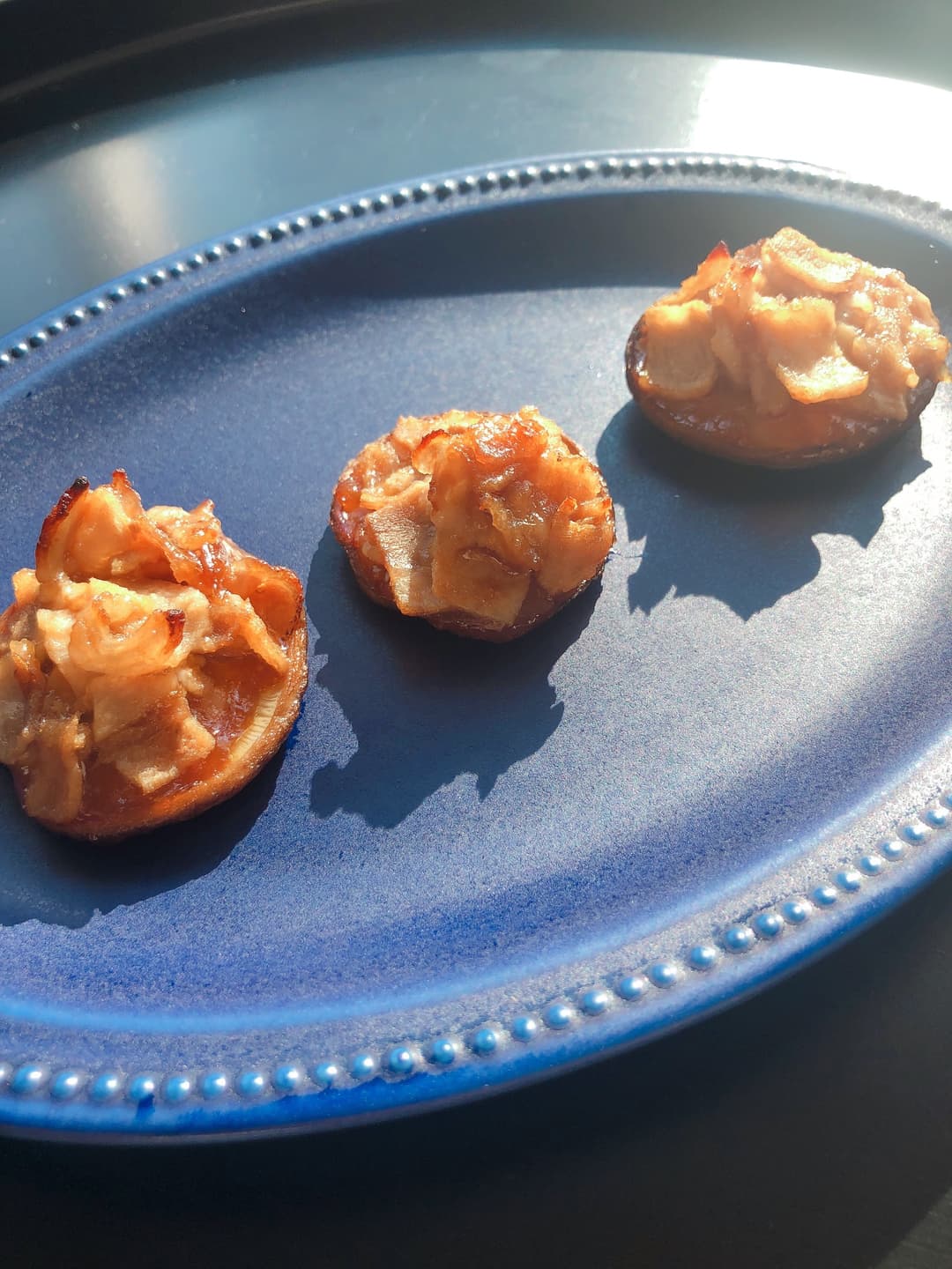 しいたけの豚ロース生姜焼きの完成写真