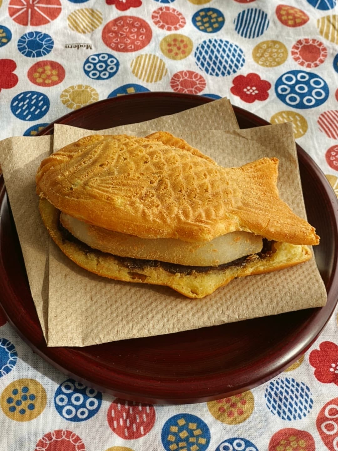 きなこ餅たいやきの完成写真