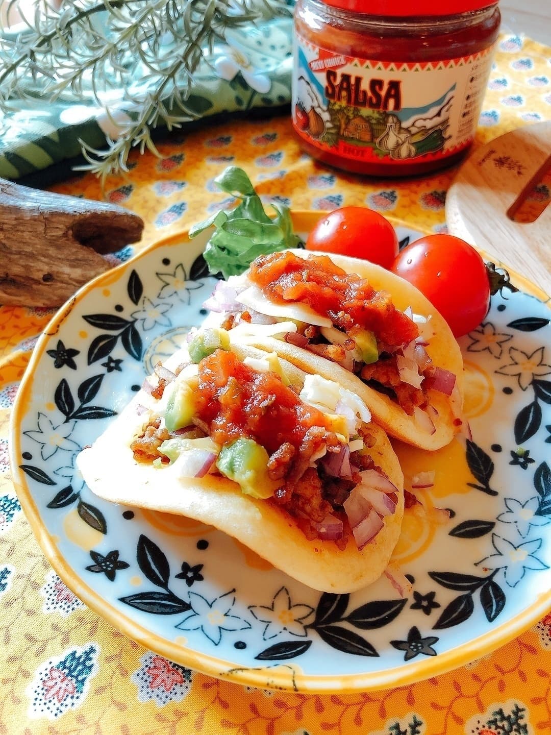 パンケーキ de TACOS!の完成写真