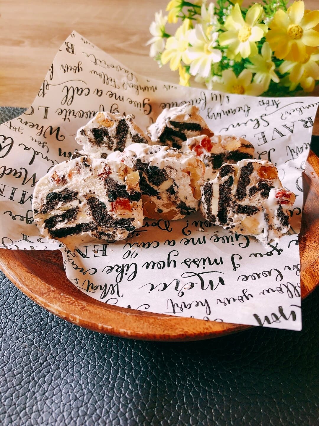 ホイップクリームサラミの完成写真