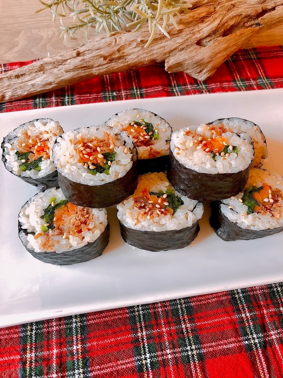 牛めしキンパの完成写真