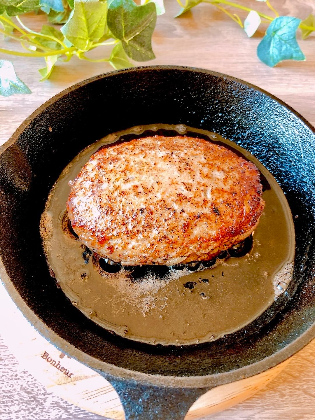 ポテサラハンバーグの完成写真