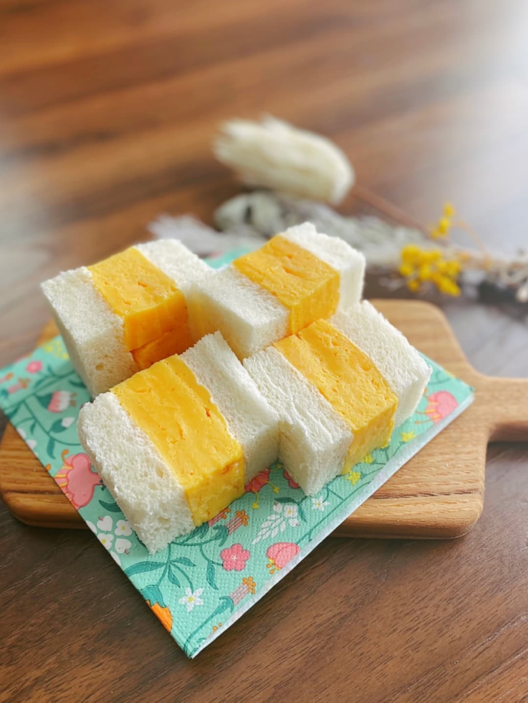 厚焼玉子サンドの完成写真