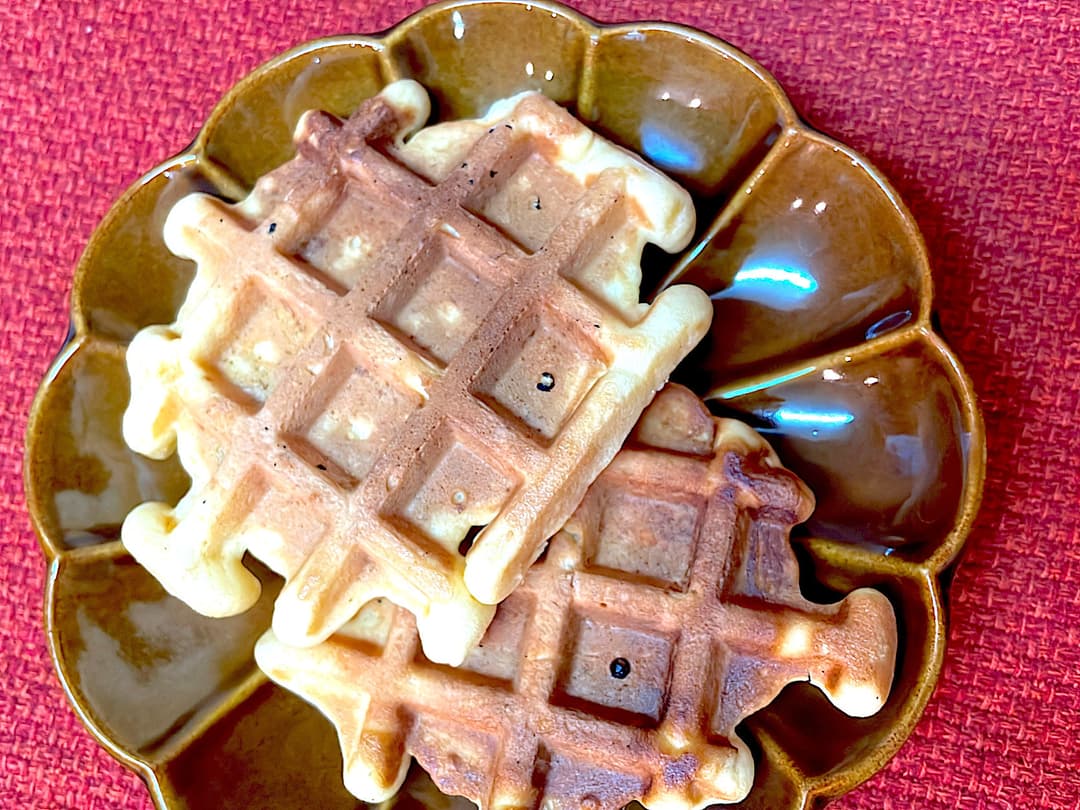 今川焼ワッフルの完成写真