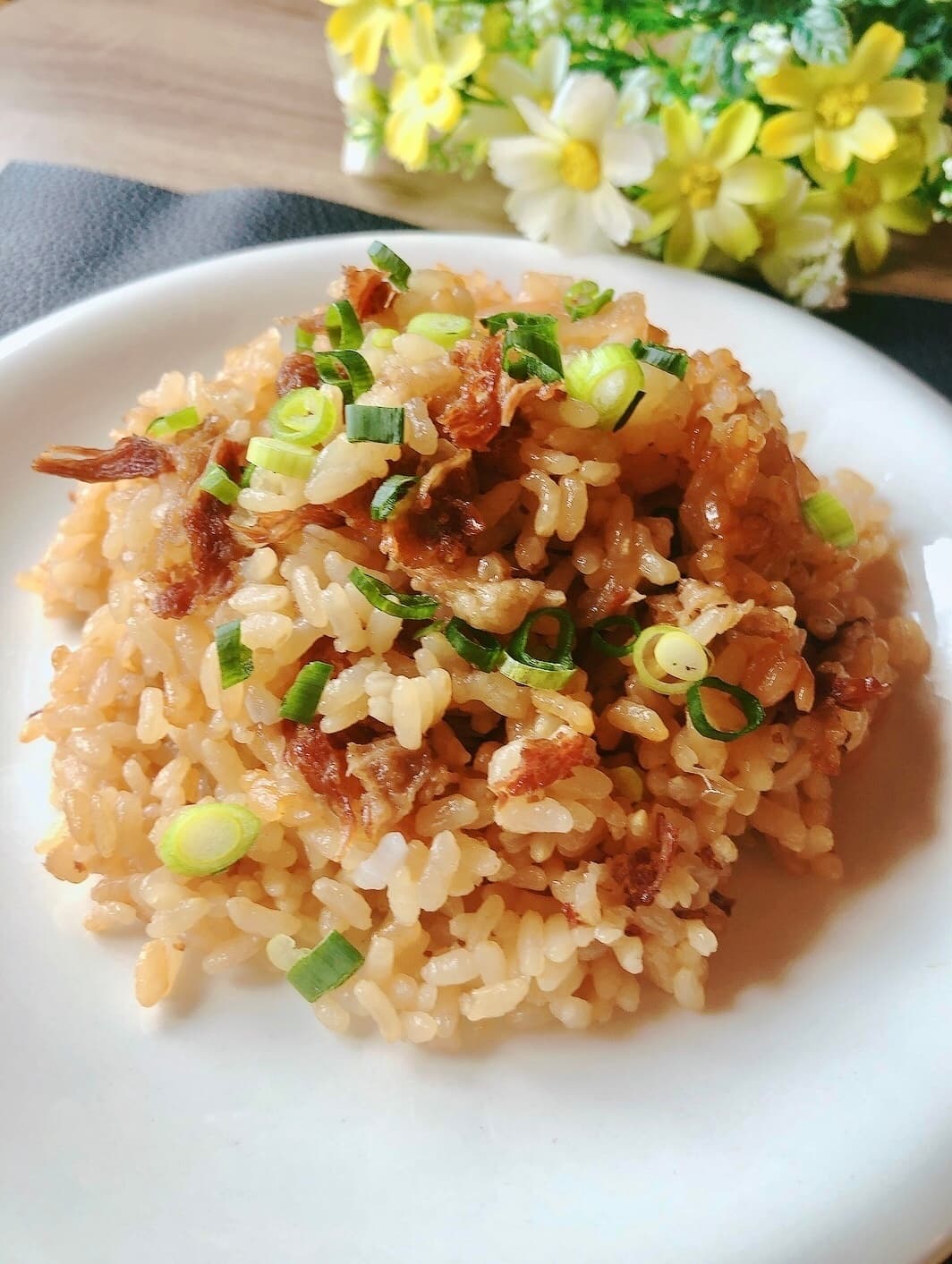 牛めし炊き込みご飯の完成写真