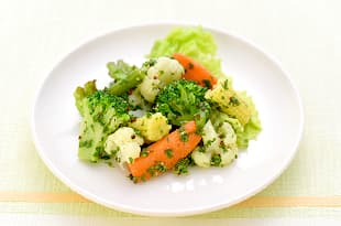 洋風野菜ミックスサラダ パセリドレッシングの完成写真