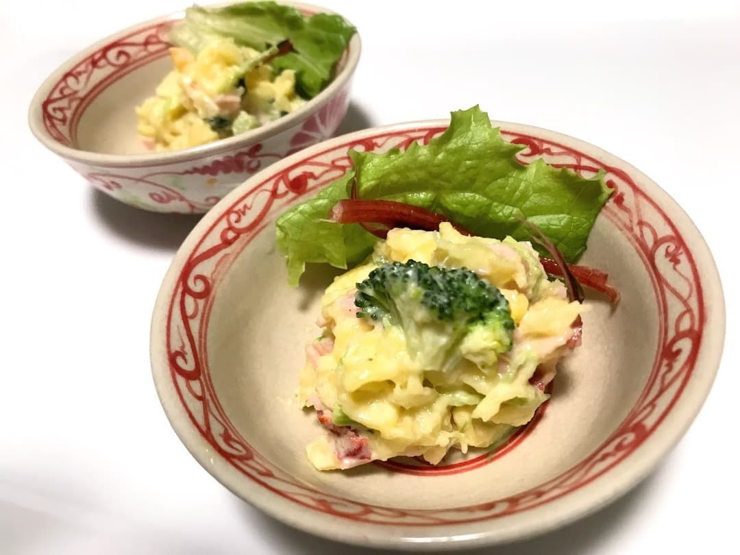 バター香る6種野菜のポテトサラダの完成写真