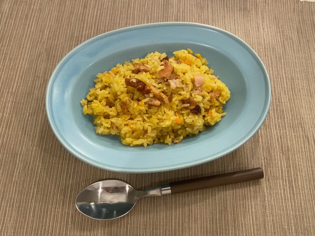 カレーチキンピラフの完成写真