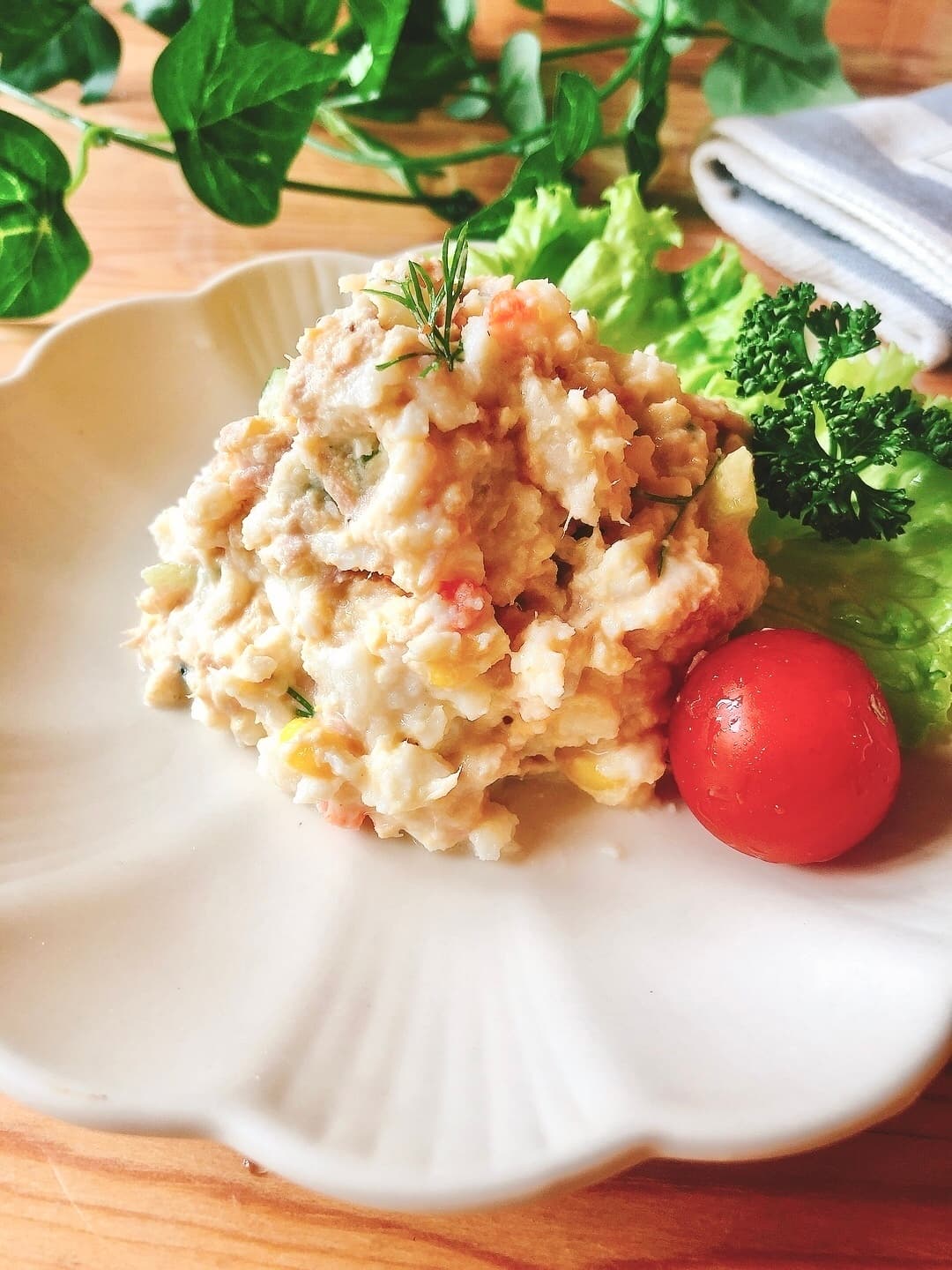 ツナと卵のポテトサラダの完成写真