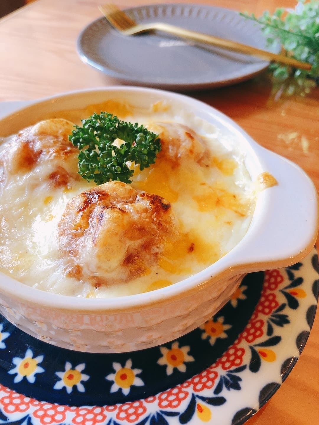 たこ焼きグラタンの完成写真