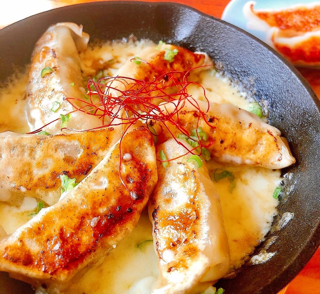チーズディップ餃子の完成写真