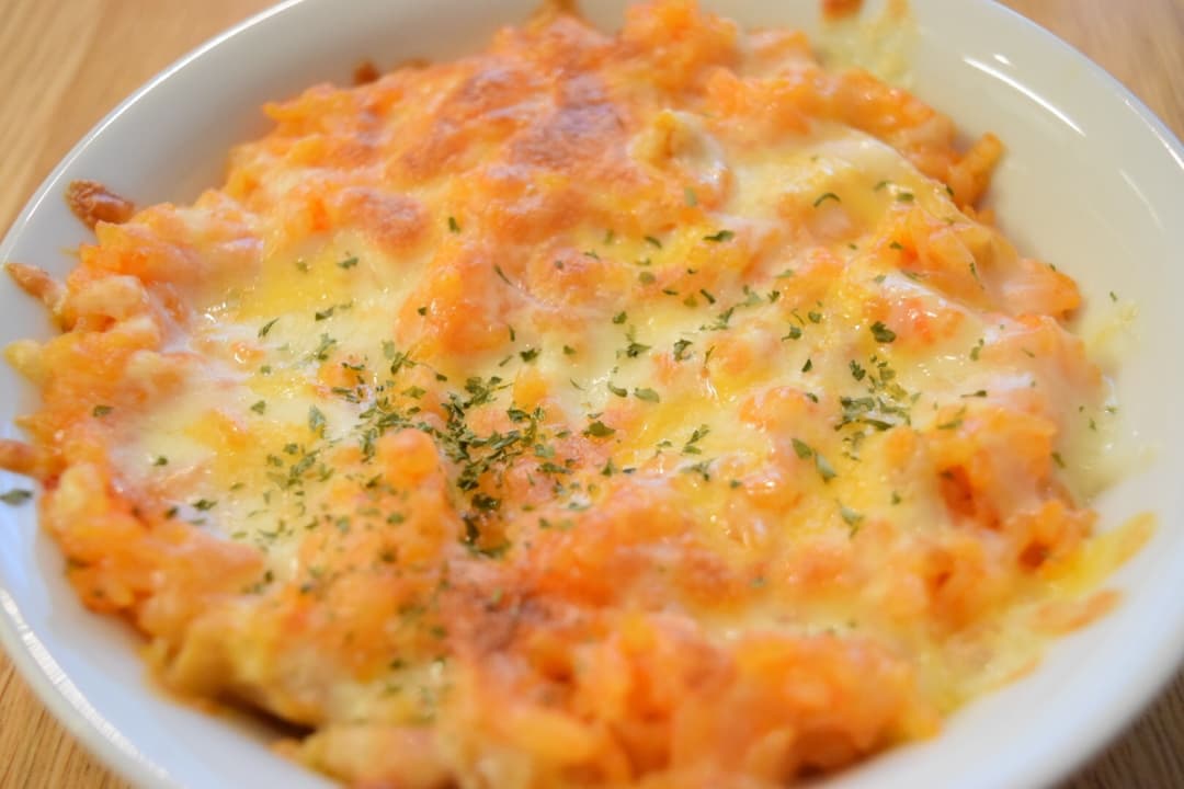 冷凍チキンライスでかんたんドリアの完成写真