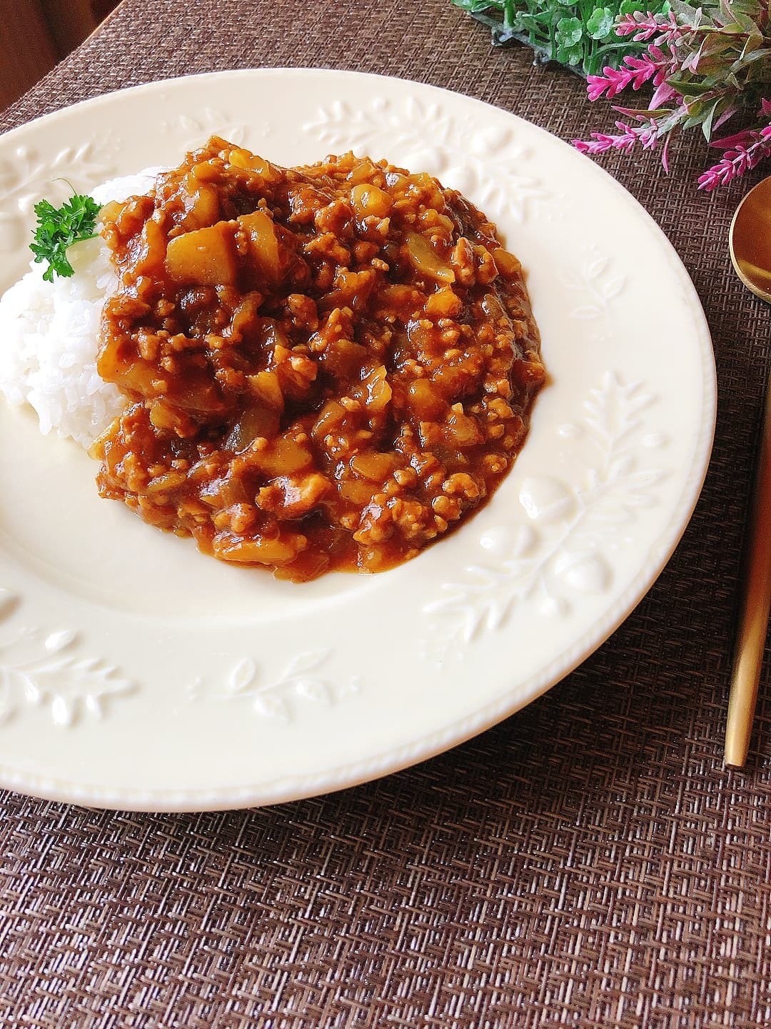 パイナップルカレーの完成写真
