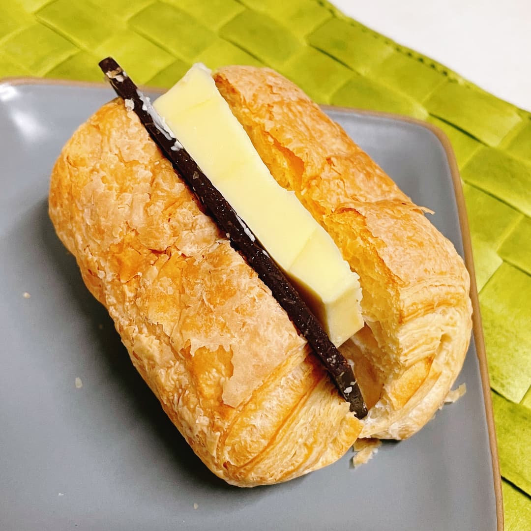 チョコバターデニッシュの完成写真
